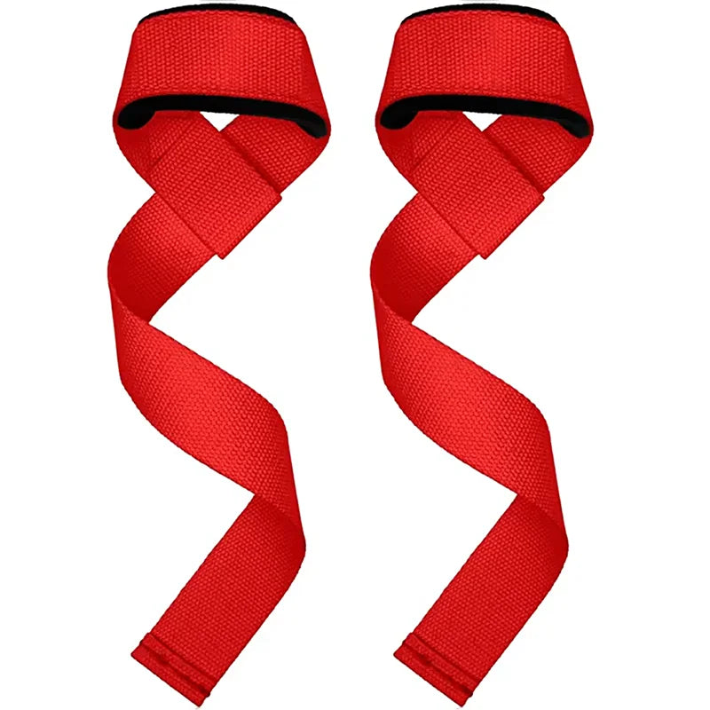 Weightlifting Wrist Straps – Adjustable Support for Gym, Fitness & Strength Training