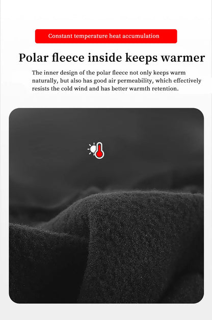 Winter Touchscreen Thermal Cycling Gloves – Full Finger, Waterproof, Windproof for Outdoor Sports