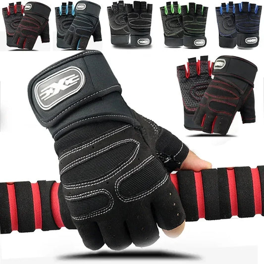 Premium Outdoor Workout Gloves – Wrist Support & Breathable Grip for Men and Women
