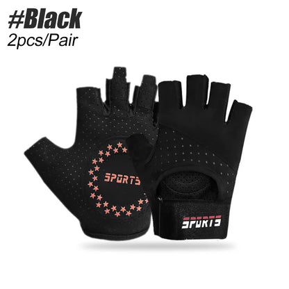Breathable Gym Gloves – Non-Slip Grip & Wrist Support