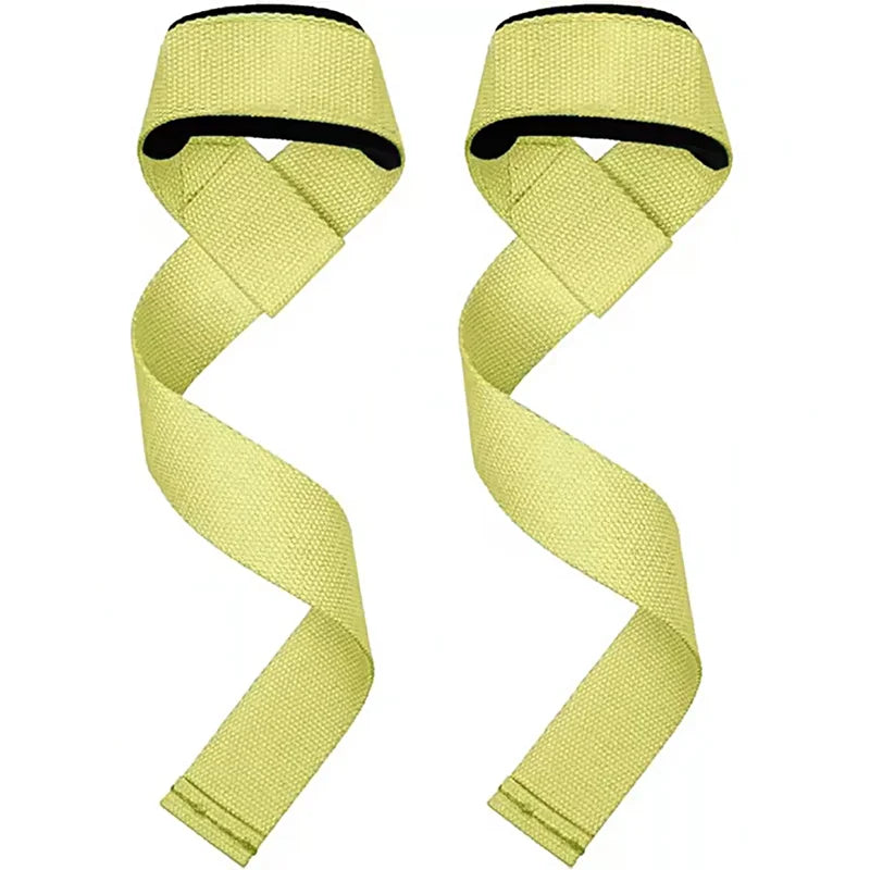 Weightlifting Wrist Straps – Adjustable Support for Gym, Fitness & Strength Training