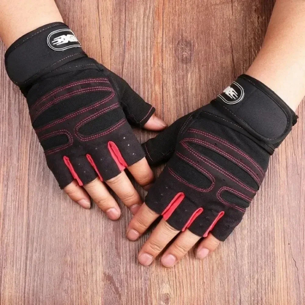 Premium Outdoor Workout Gloves – Wrist Support & Breathable Grip for Men and Women