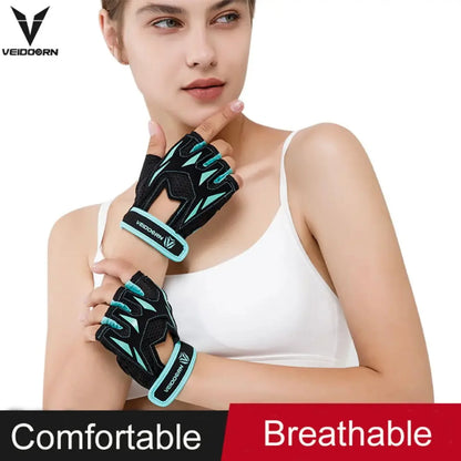 Gym Gloves – Workout & Training Gloves with Non-Slip Grip