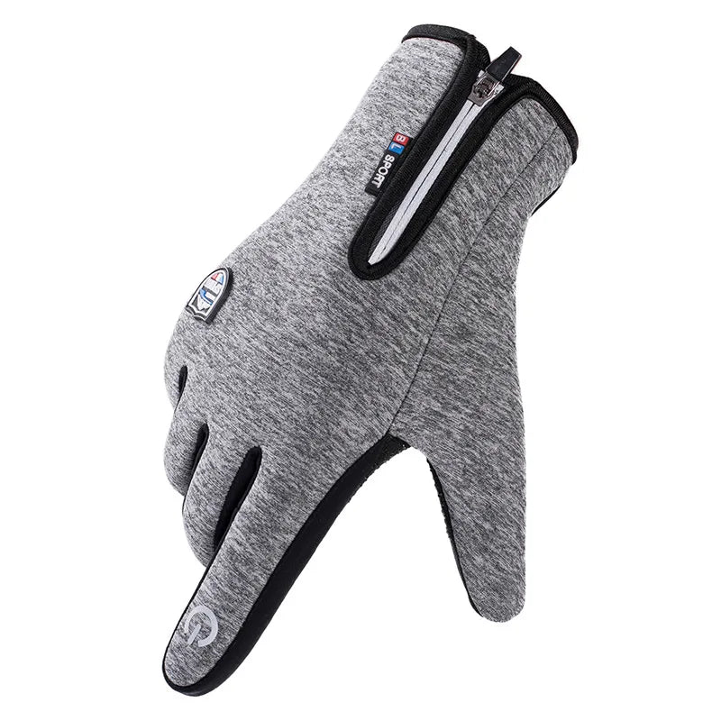 Winter Touchscreen Thermal Cycling Gloves – Full Finger, Waterproof, Windproof for Outdoor Sports