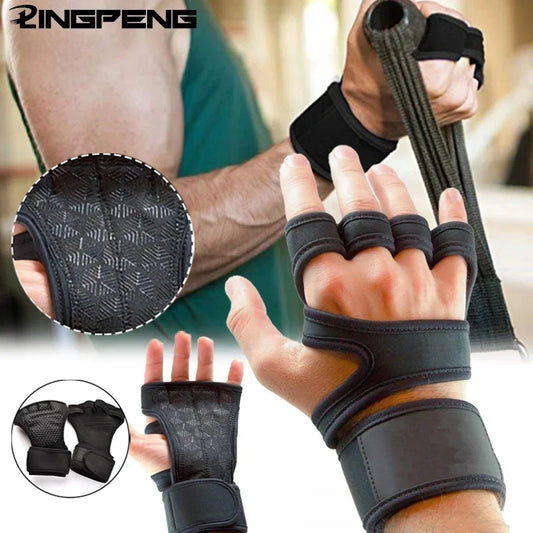 3-in-1 Breathable Workout Gloves – Anti-Slip Grip & Wrist Support