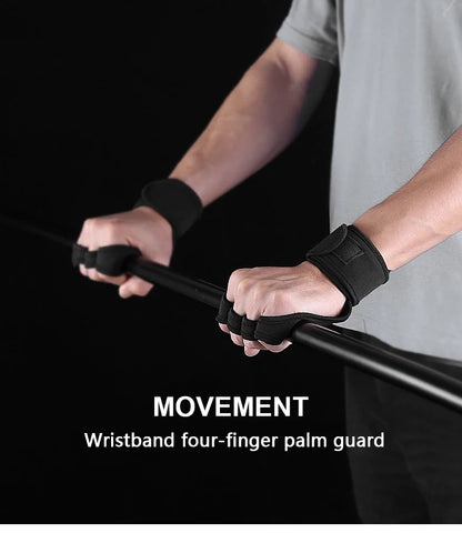 3-in-1 Breathable Workout Gloves – Anti-Slip Grip & Wrist Support