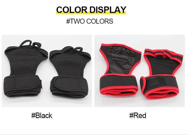 Weightlifting Gloves with wrist Support-anti-slip & breathable