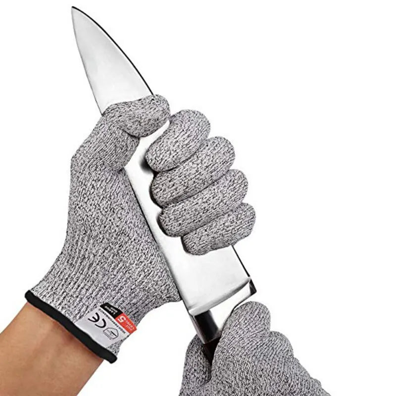HPPE Level 5 Safety Anti-Cut Gloves | Industrial, Kitchen, Gardening, Multi-Purpose
