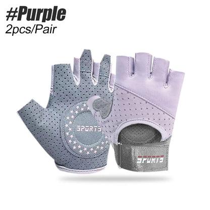 Breathable Gym Gloves – Non-Slip Grip & Wrist Support