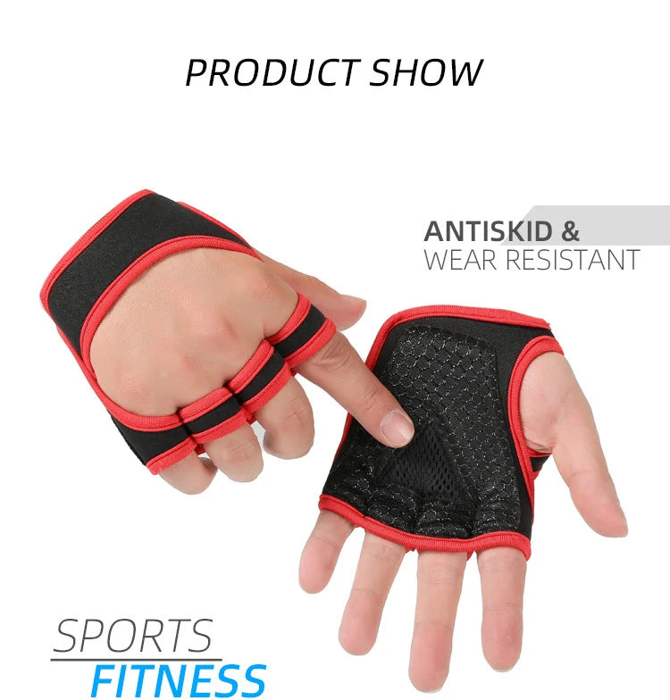 3-in-1 Breathable Workout Gloves – Anti-Slip Grip & Wrist Support
