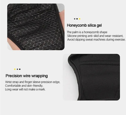 Weightlifting Gloves with wrist Support-anti-slip & breathable