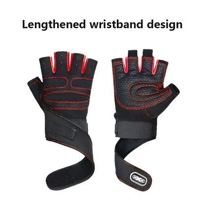 Premium Outdoor Workout Gloves – Wrist Support & Breathable Grip for Men and Women