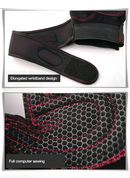 Premium Outdoor Workout Gloves – Wrist Support & Breathable Grip for Men and Women