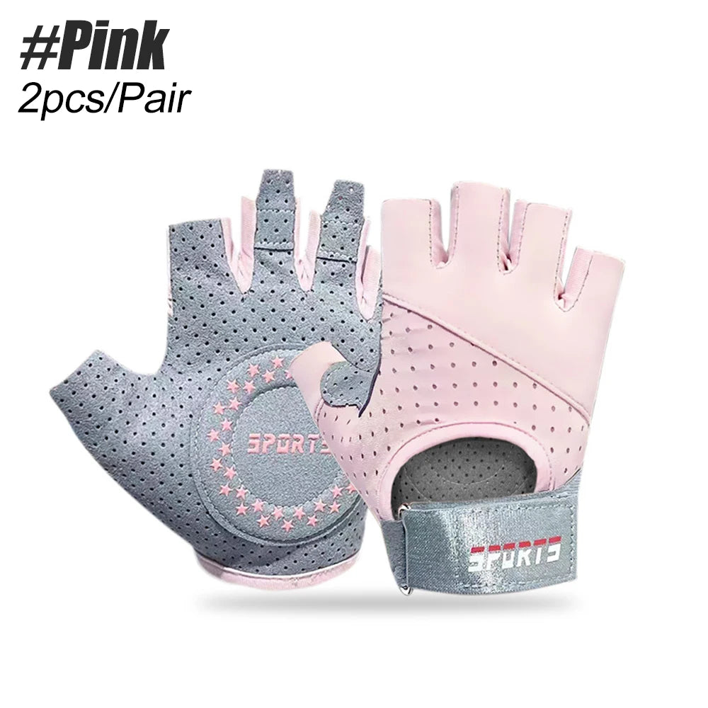 Breathable Gym Gloves – Non-Slip Grip & Wrist Support