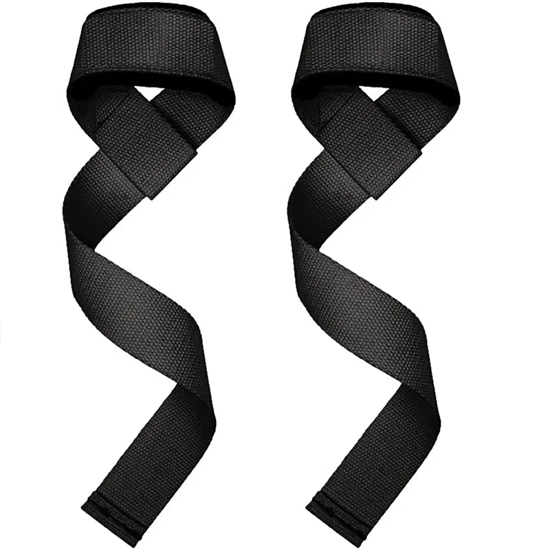 Weightlifting Wrist Straps – Adjustable Support for Gym, Fitness & Strength Training