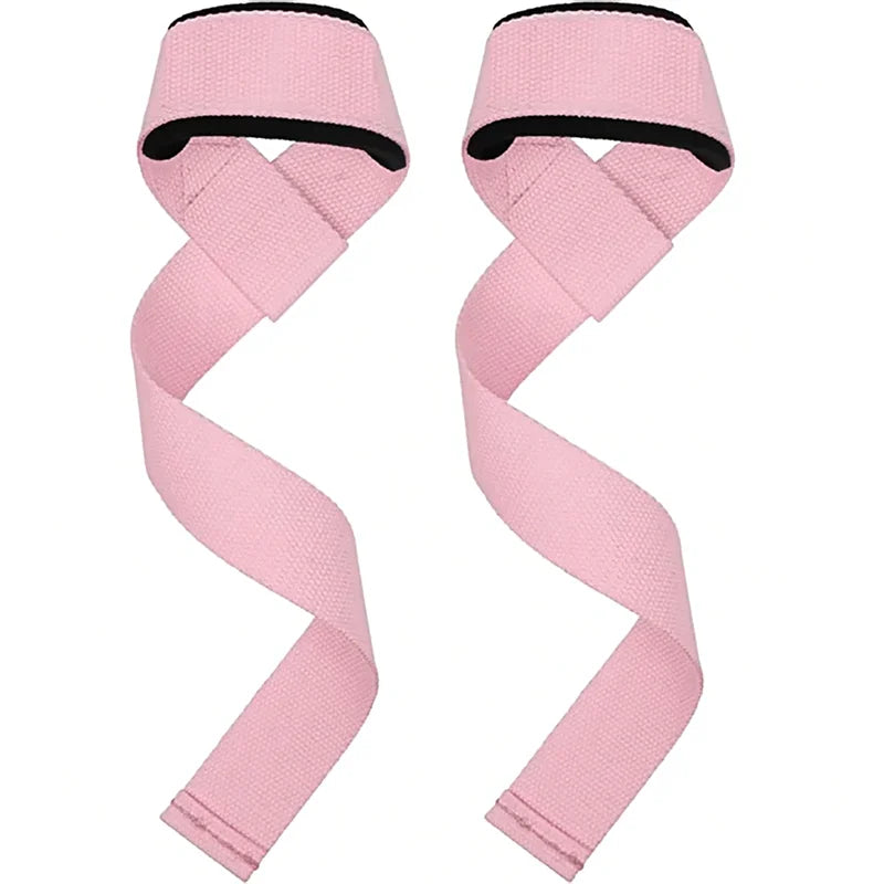 Weightlifting Wrist Straps – Adjustable Support for Gym, Fitness & Strength Training