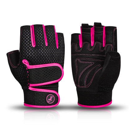 Breathable Gym Gloves – Non-Slip Grip & Wrist Support