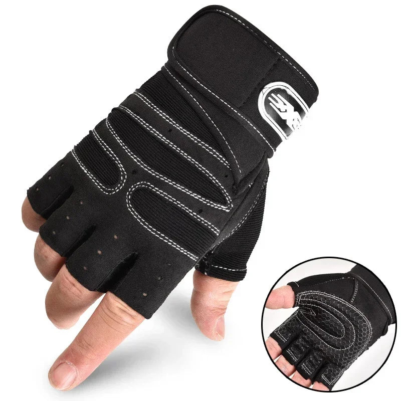 Premium Outdoor Workout Gloves – Wrist Support & Breathable Grip for Men and Women