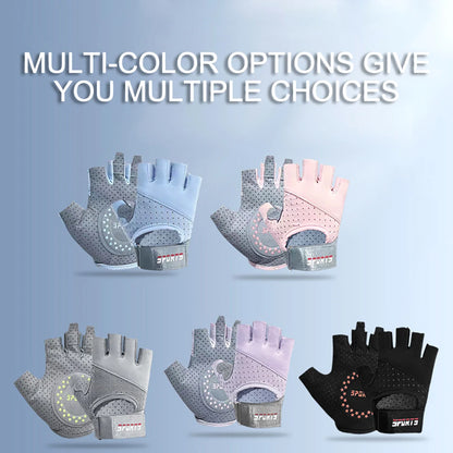 Breathable Gym Gloves – Non-Slip Grip & Wrist Support