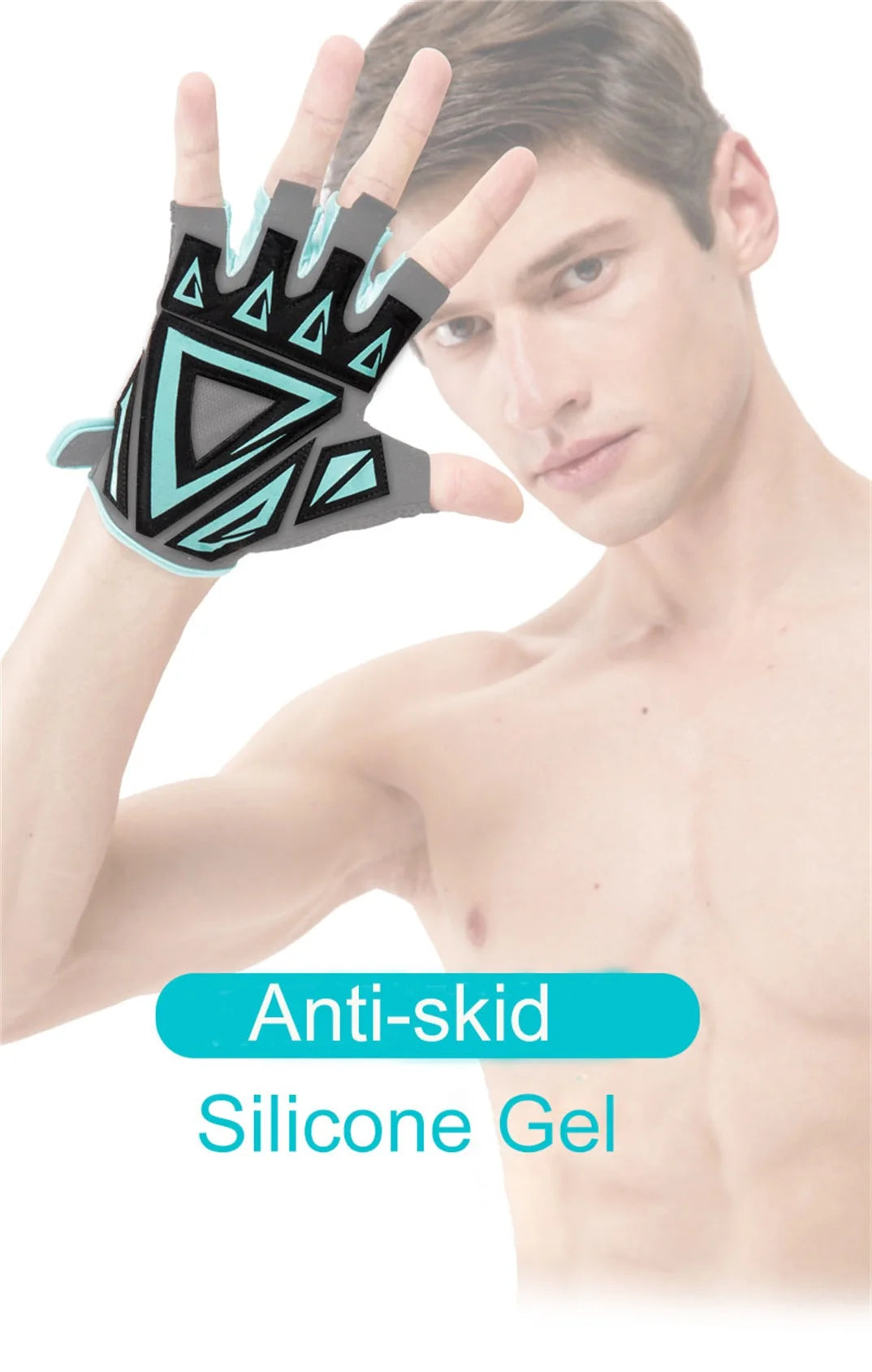 Gym Gloves – Workout & Training Gloves with Non-Slip Grip