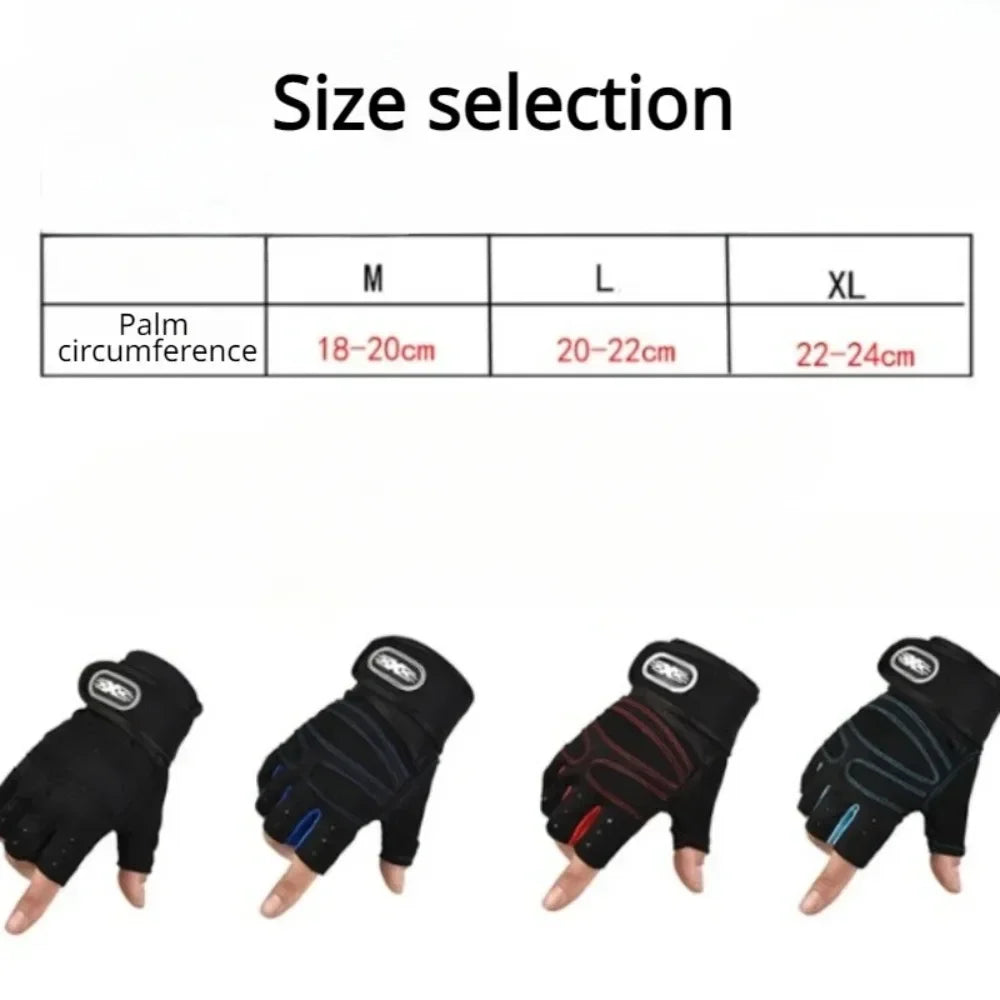 Premium Outdoor Workout Gloves – Wrist Support & Breathable Grip for Men and Women