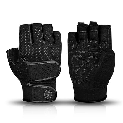 Breathable Gym Gloves – Non-Slip Grip & Wrist Support