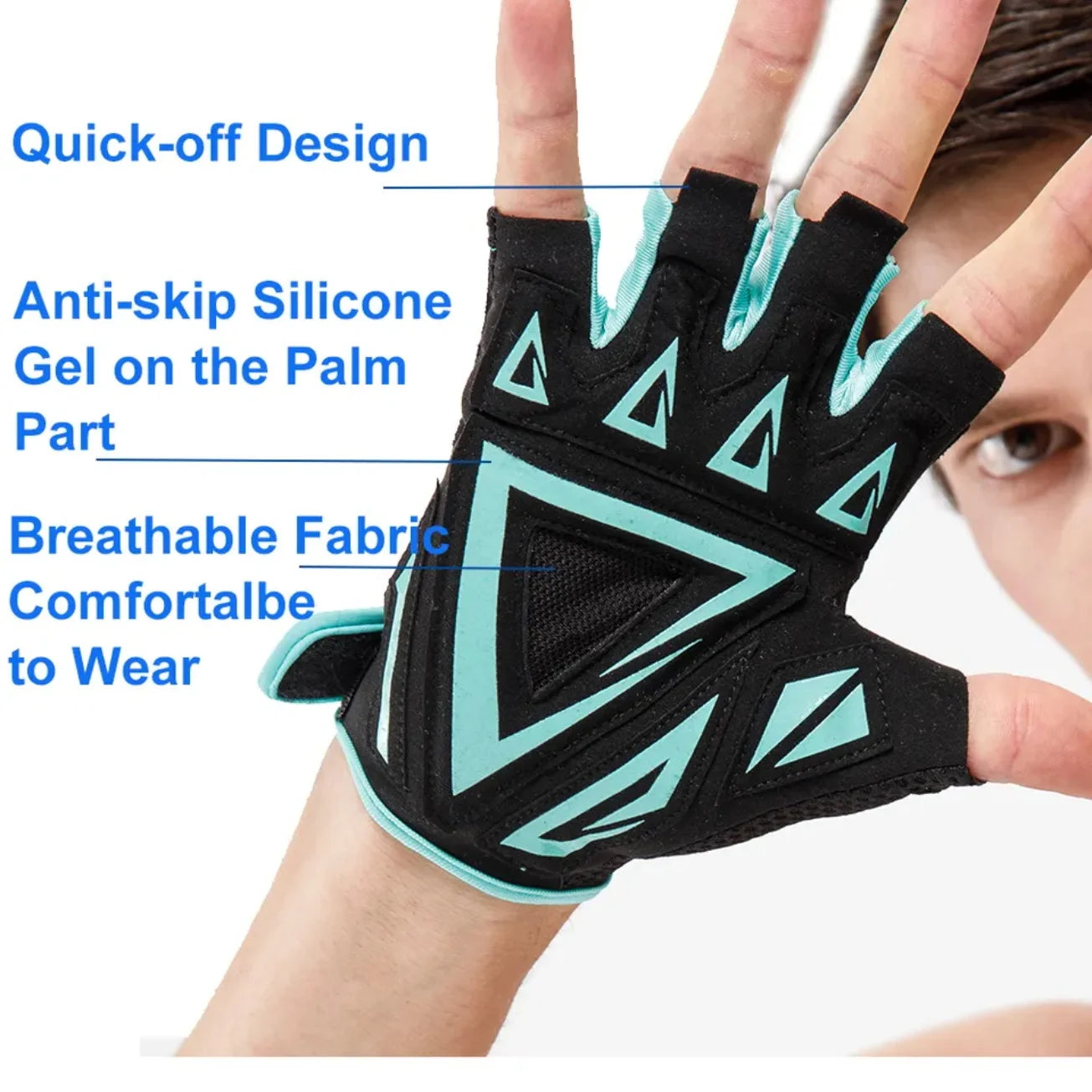 Gym Gloves – Workout & Training Gloves with Non-Slip Grip