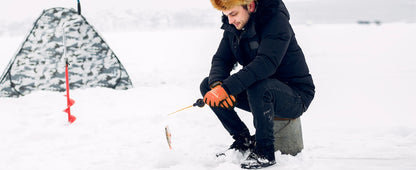 HANDLANDY Waterproof Cold-Weather Work Gloves – Fully Rubber-Coated, Warm Lining, Winter Outdoor Work Protection