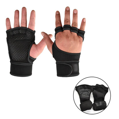 3-in-1 Breathable Workout Gloves – Anti-Slip Grip & Wrist Support